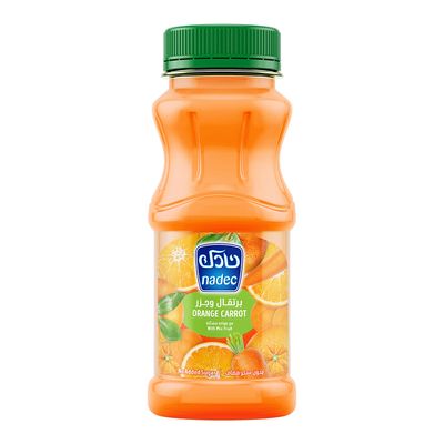 Nadec Juice Orange and Carrot With Mixed Fruits No Added Sugar - 180ml