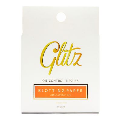 Glitz Blotting Paper & Mirror - 100 pieces