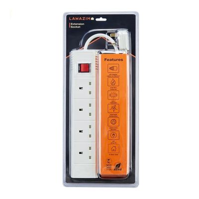 LAWAZIM Electrical Connection 4 Sockets 3 Meters