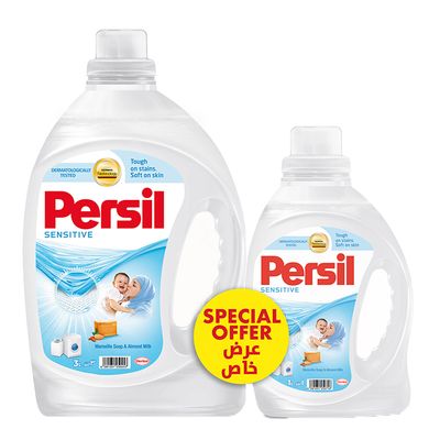 Persil Liquid Laundry Detergent Sensitive 3 L + 1 L 