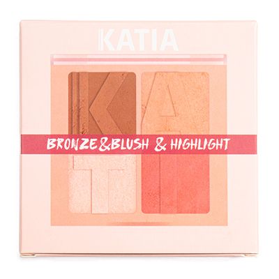 Katia Palette Bronzer, Blush and Highlighter Palette - 794
