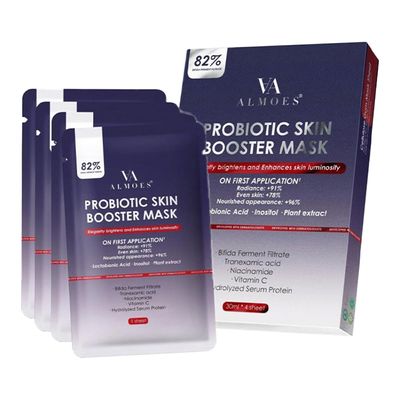ALMOES Probiotic Skin Booster Mask - 4 Sheets