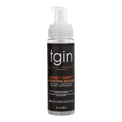 Tgin Honey Whip Hydrating Mousse With Raw Honey And Agave Nectar - 236ml