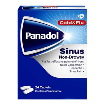 Panadol Cold & Flu Sinus 24 Caplets