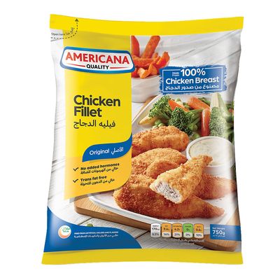 Americana Fillet Chicken Original 750 G