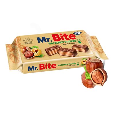Toren Mr.Bite Wafer With Hazelnut Cream Coated With Milk Chocolate 38 G