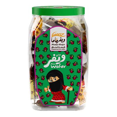 ماما ويفر ميني بكريمة البندق - 450 جرام