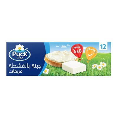بوك جبنة بالقشطة مربعات 18 جرام × 12