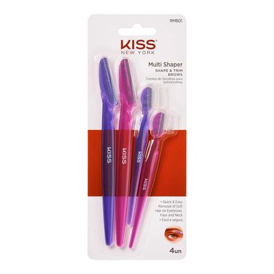 KISS - New York - Shape And Trim Brows Multi Shaper- 4 Pieces
