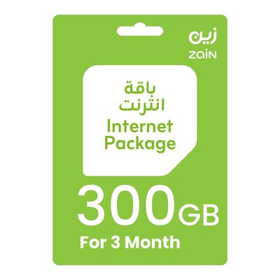 Zain 300 GB 3 Months