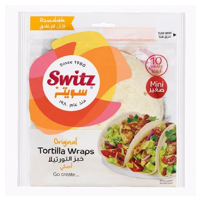 Switz Tortilla Original 10 Wraps 250 G