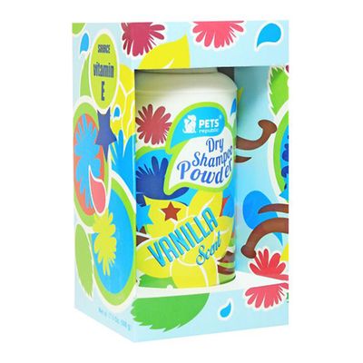 بيتس ريبابلك شامبو جاف بودرة لشعر وجلد الحيوانات الأليفة برائحة الفانيلا 500 جرام