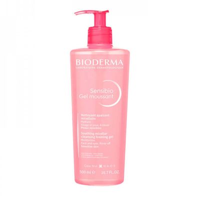  بيوديرما سينسيبيو جل مائي منظف رغوي لطيف - 500 مل