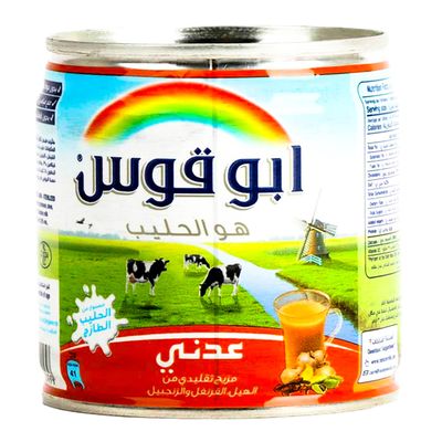 ابو قوس حليب مبخر عدني 160 مل