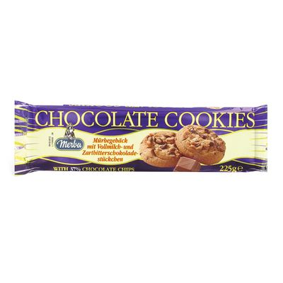 Merba Cookies With Chocolate Chips 225 G