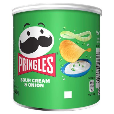 Pringles Chips Onion and Sour Cream 40 G