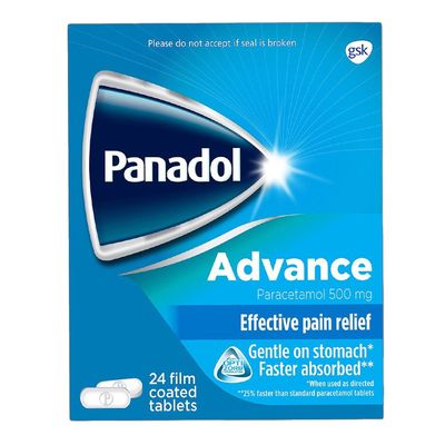 Panadol Pain Relief Advance 500MG 24 Tablets