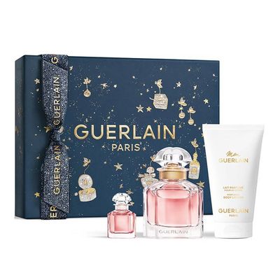 Guerlain Perfume Mon For Women Set Eau De Parfum - 50ml + Eau De Parfum - 5ml + Body Lotion - 75ml