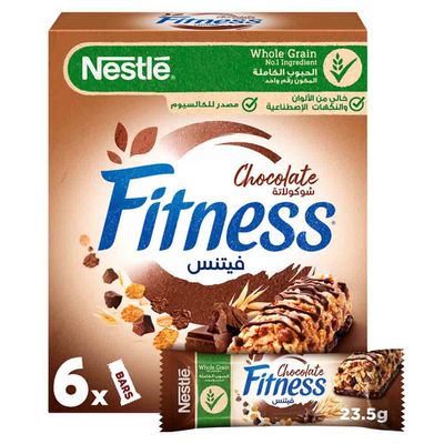 Fitness Cereal Bar Breakfast Cereals With Chocolate 23.5 G × 6