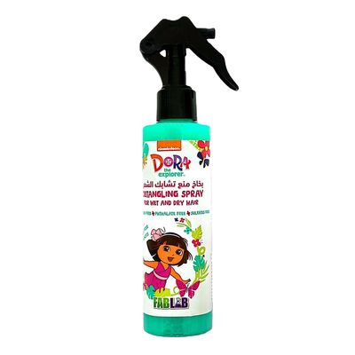 Fab Lab Nickelodeon Detangling Spray Sulfate Free - Dora -200ml