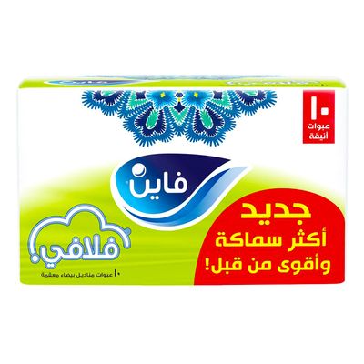 فاين مناديل وجه فلافي 130 منديل × 10