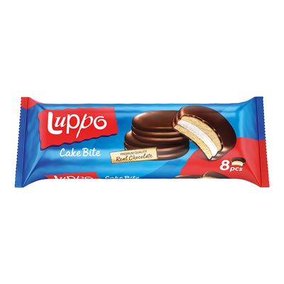 Luppo Cake Bite Chocolate 184 G
