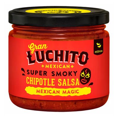 Gran Luchito Mexican Super Smoky Chipotle Sauce Medium Heat (Imported) - 190g