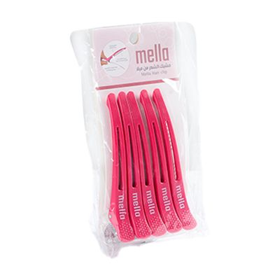 Mella Hair Clips - Pink - 5 Pieces