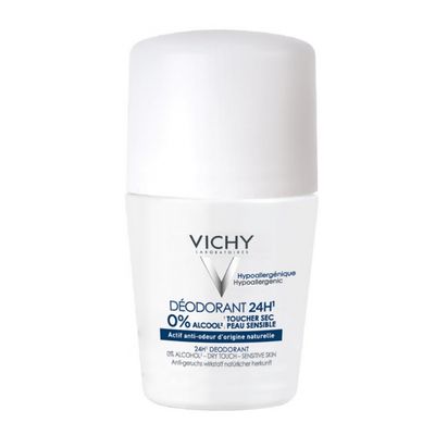 Vichy Roll-On Deodorant for Sensitive Skin - 50 ml