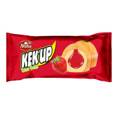 Noha Cake Kek Up Strawberry Flavor - 50g