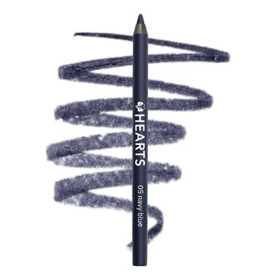 Hearts Waterproof Eyeliner Pencil Blue 05 - 1.2g