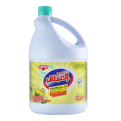 Al Emlaq Chlorine Bleach with Lemon Scent - 3.78L