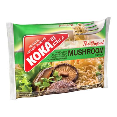 Koka Noodles Instant Mushroom Flavor 85 G
