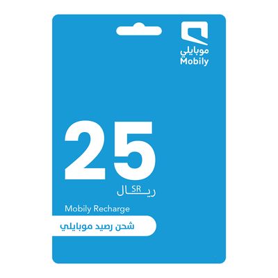 موبايلي 25 ريال