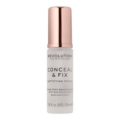 Revolution Conceal & Fix Matte Face Primer - Clear - 30ml