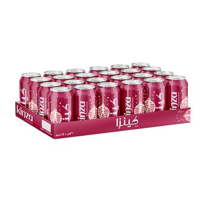 Kinza Soft Drink Pomegranate - 360ml × 24