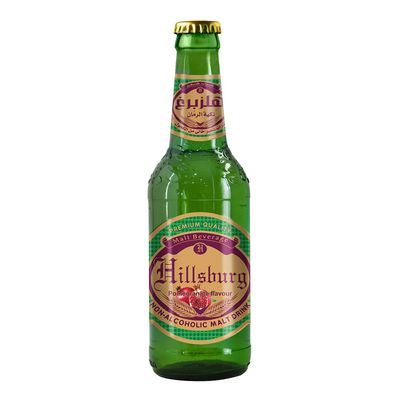 هلزبرغ شراب شعير خالي من الكحول بنكهة الرمان 330 مل