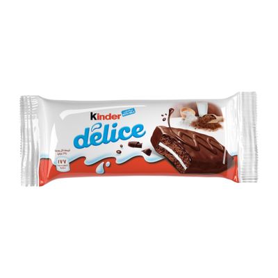 Kinder Delice Cake Bar With Milky Filling and Cocoa Coating 39 G