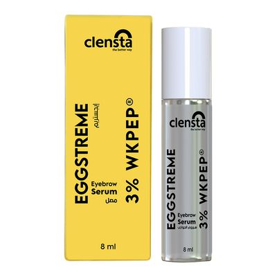 Clensta Eggstreme Eyebrow Serum with Egg Protein - 8ml