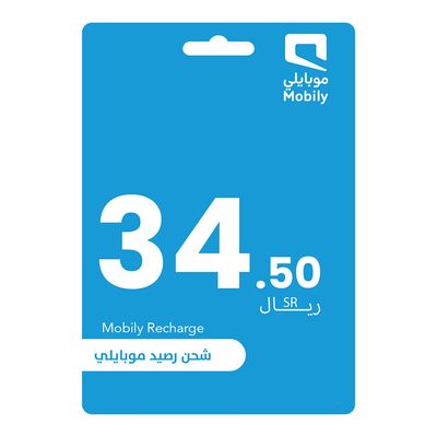 موبايلي 34.5 ريال