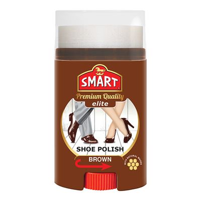 Smart Shoe Polish Elite Brown 60 ML