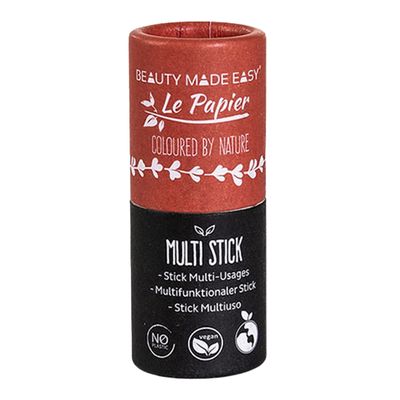 Beauty Made Easy Le Papier Multi Stick 2In1 Cheek and Lip Tint Red No.01 - 6g