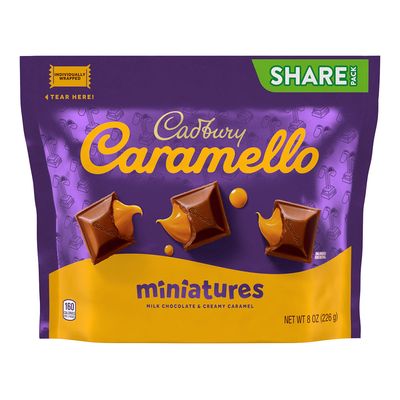 Cadbury DairyMilk Chocolate Filled With Creamy Caramel Mini (Imported) - 226g