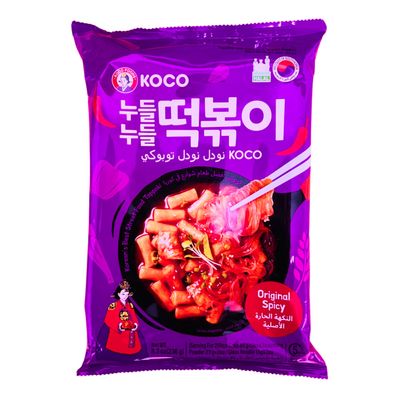 Koco Foods Noodles Toppoki Original Spicy Flavor Imported 236 G