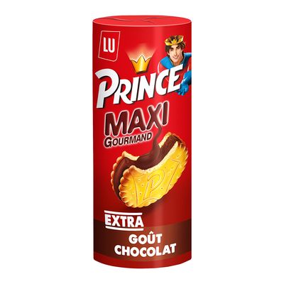 LU Prince Maxi Biscuit Gourmand Extra Chocolate -250g