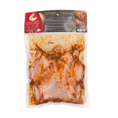 Golden Chicken Fresh Whole Chicken Marinated Spicy 600 G