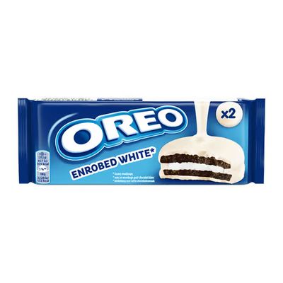 Milka Oreo Cookies Coated In White Chocolate (Imported) 2pcs - 41g