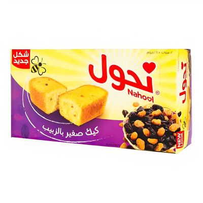 Nahool Cake Mini Raisin Box 28 G × 12