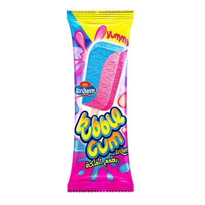 Ice Queen Yummy Bubble Gum Ice Cream Stick - 80ml