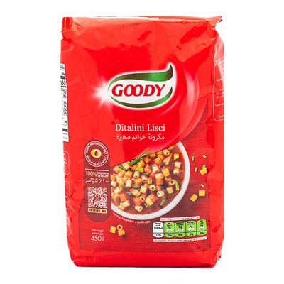 Goody Pasta Ditalini Lisce No.14 - 450 G